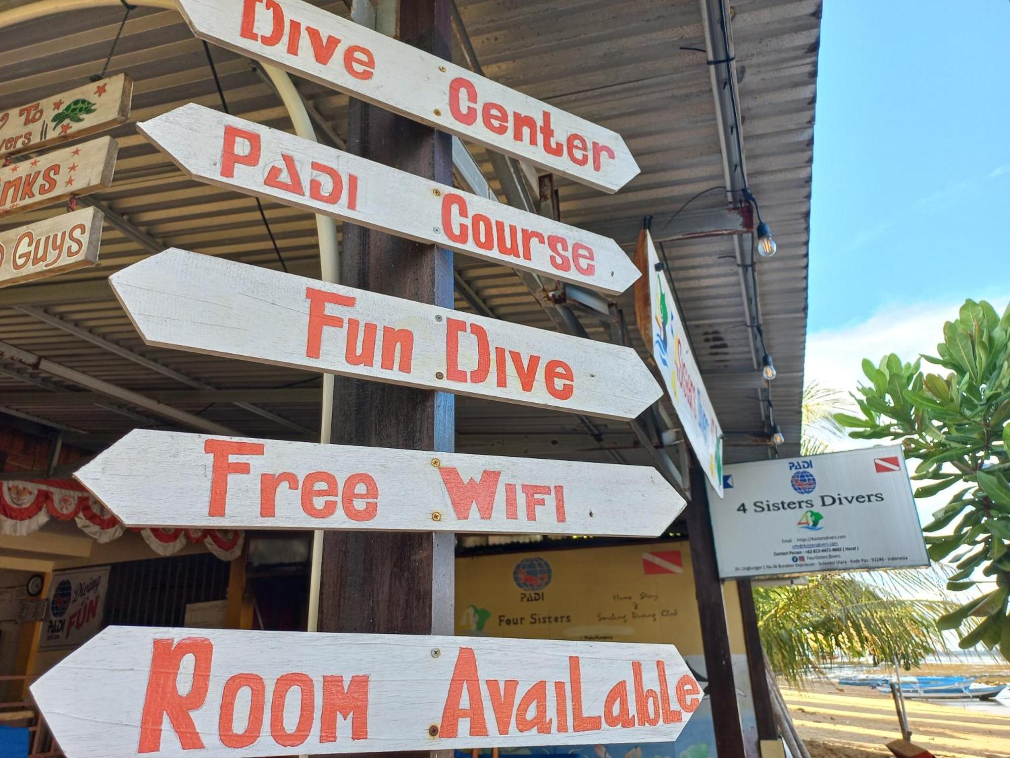 4 Sisters Divers Bunaken Exterior foto