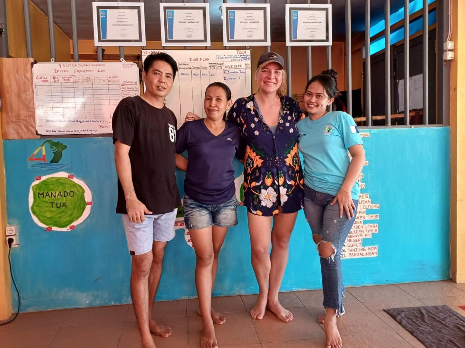 4 Sisters Divers Bunaken Exterior foto